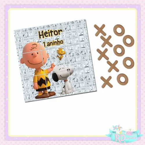 Jogo da Velha Snoopy