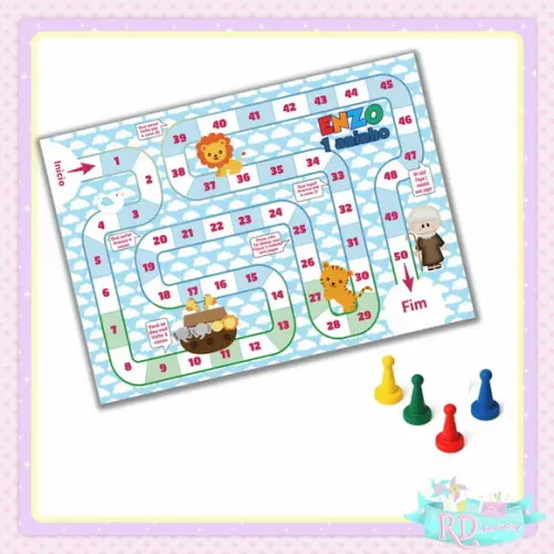 Jogo de Tabuleiro Arca de Noé