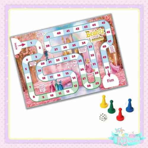 Jogo de Tabuleiro a Bela Adormecida