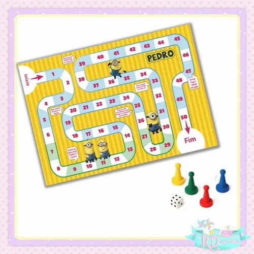 Jogo de Tabuleiro Minions