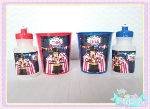 Kit Baldinho e Squeeze Circo do Mickey