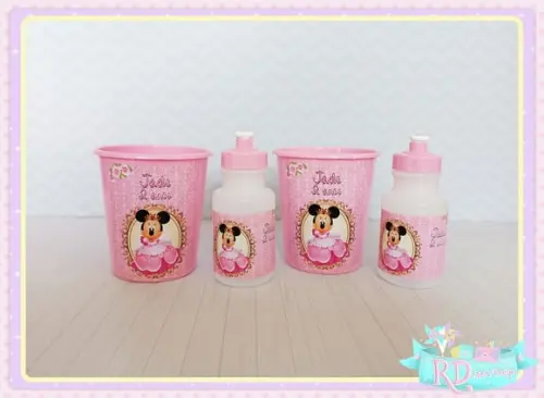 Kit Baldinho E Squeeze Minnie Realeza