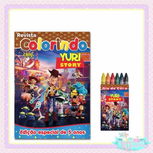 Kit Colorir Toy Story