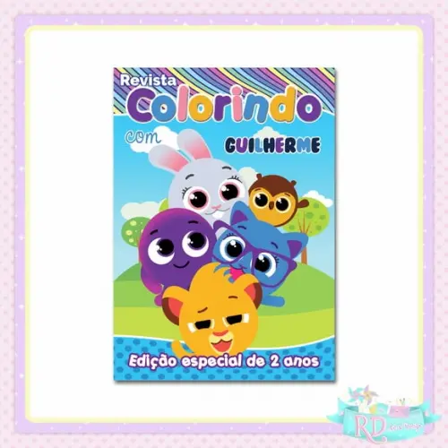 Livrinho de Colorir Bolofofos