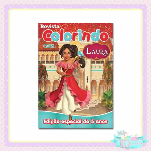 Livrinho de Colorir Elena de Avalor