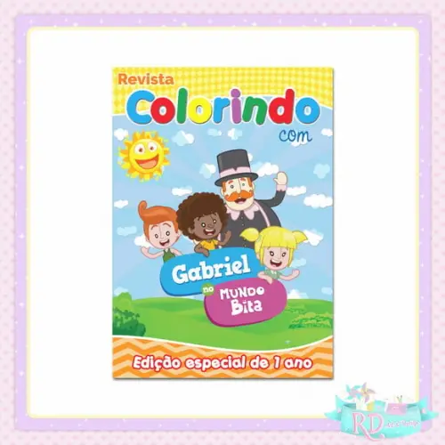 Livrinho de Colorir Mundo Bita