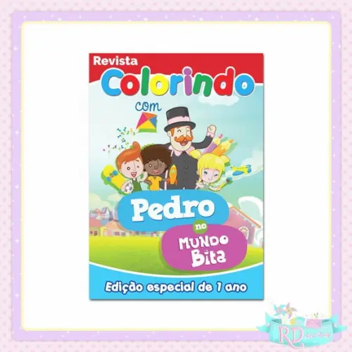 Livrinho de Colorir Mundo Bita