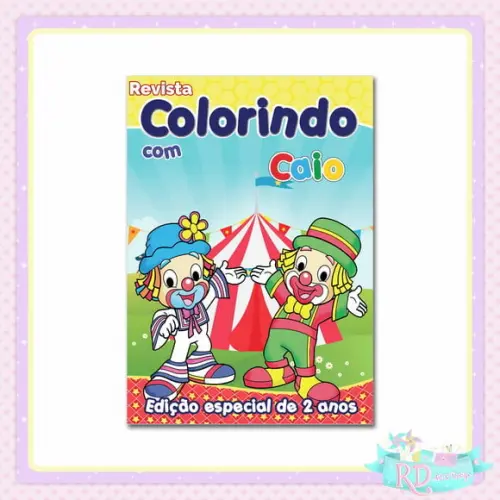 Livrinho de Colorir Patati Patatá