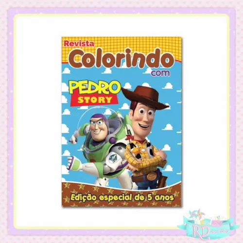 Livrinho de Colorir Toy Story