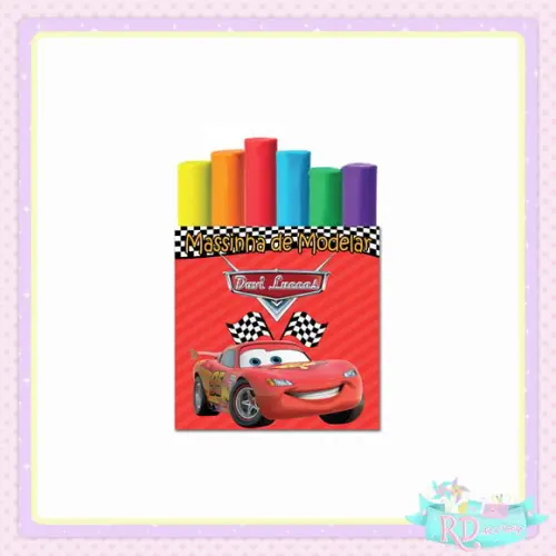 Massinha de Modelar Carros