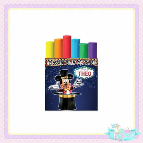 Massinha de Modelar Circo do Mickey