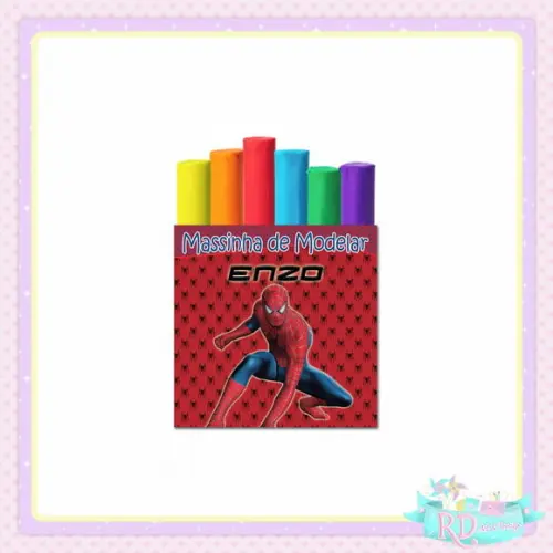 Massinha de Modelar Homem Aranha