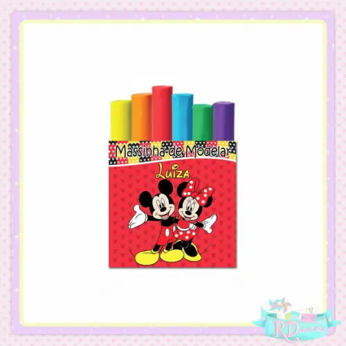 Massinha de Modelar Mickey e Minnie