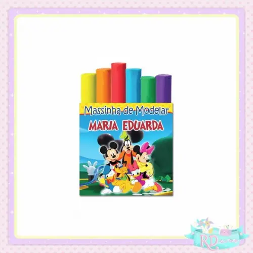 Massinha de Modelar Mickey Clubhouse