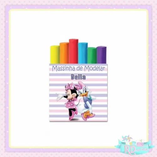 Massinha de Modelar Minnie e Margarida