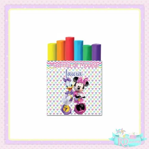 Massinha de Modelar Minnie e Margarida