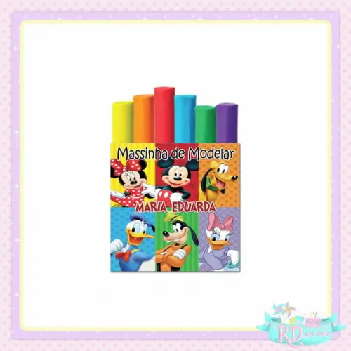 Massinha de Modelar Turma do Mickey