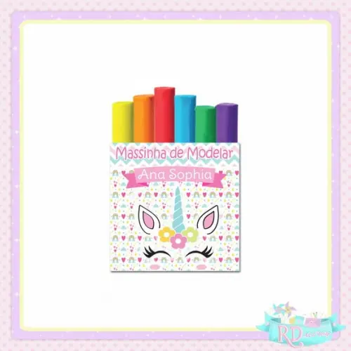 Massinha de Modelar Unicórnio