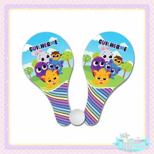 Raquete Ping Pong Bolofofos