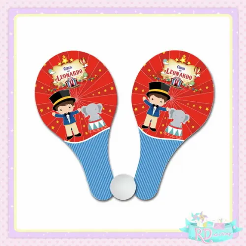 Raquete Ping Pong Circo
