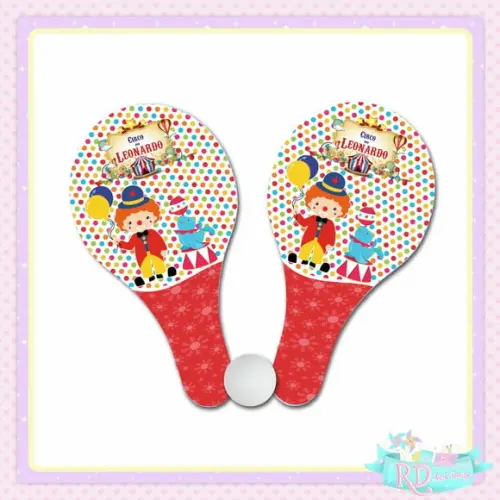 Raquete Ping Pong Circo