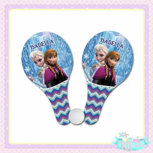 Raquete Ping Pong Frozen
