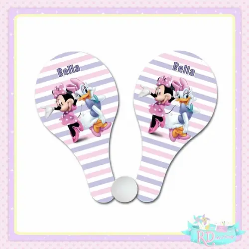 Raquete Ping Pong Minnie e Margarida