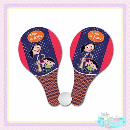 Raquete Ping Pong o Show da Luna