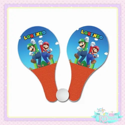 Raquete Ping Pong Super Mario