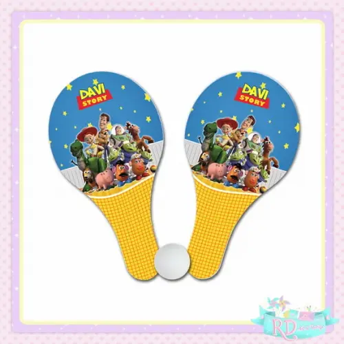 Raquete Ping Pong Toy Story
