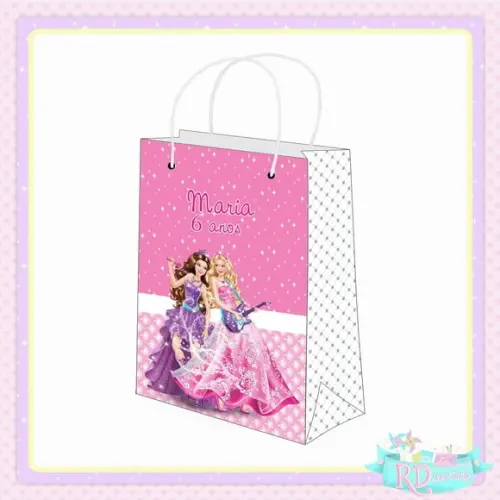 Sacolinha Personalizada Barbie