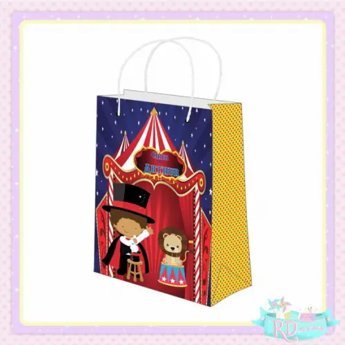 Sacolinha Personalizada Circo