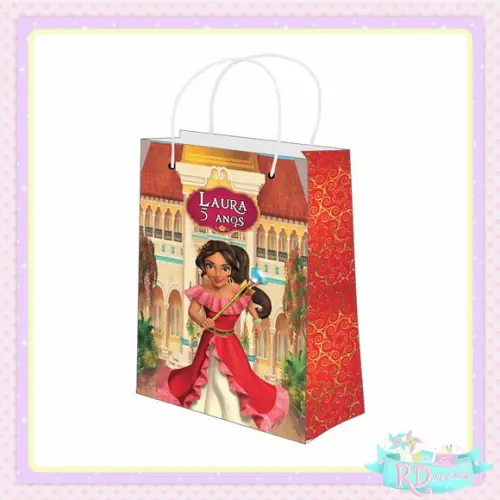 Sacolinha Personalizada Elena de Avalor