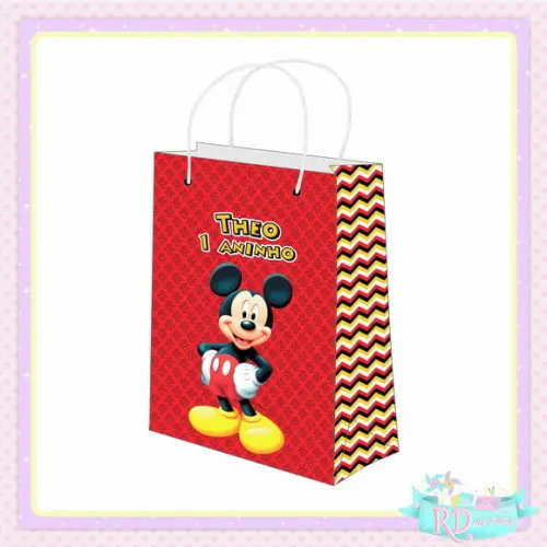 Sacolinha Personalizada Mickey