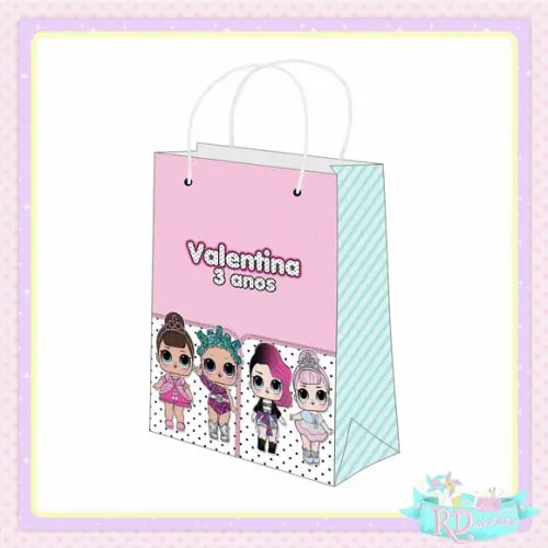 Sacolinha Personalizada Lol Surprise