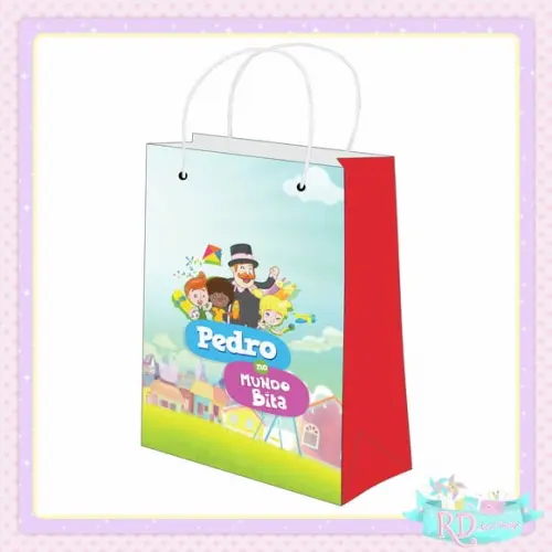 Sacolinha Personalizada Mundo Bita