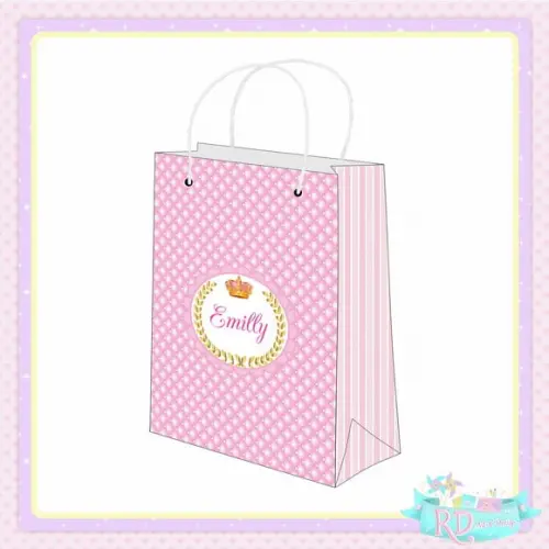 Sacolinha Personalizada Realeza
