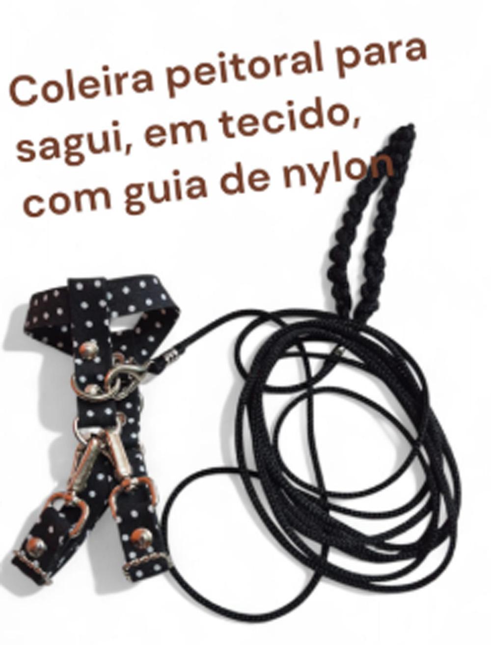 Coleira Peitoral Para Sagui - ( PRONTA ENTREGA )