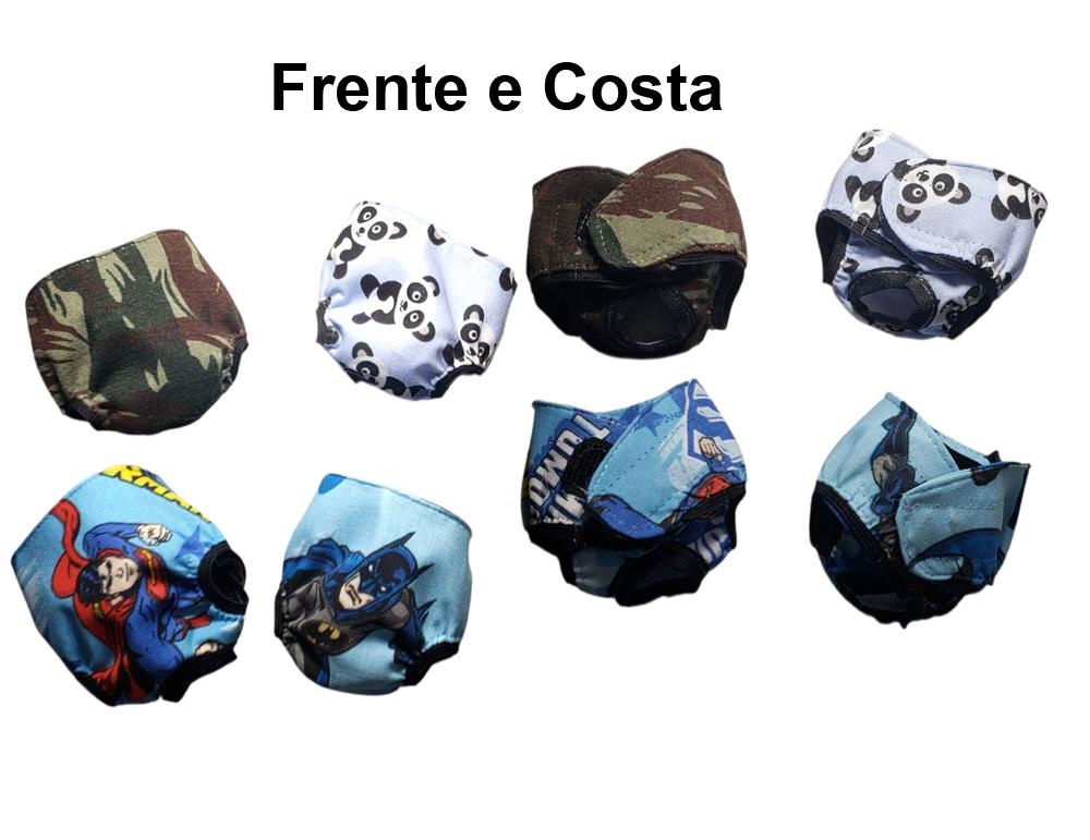 FRALDA PARA SAGUI BEBE (KIT 4 UNID )
