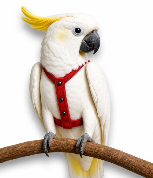COLEIRA PEITORAL PARA ARARA \ CACATUA