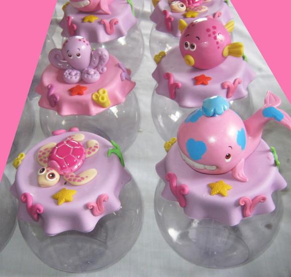 pote baleiro 850ml Fundo do Mar Rosa
