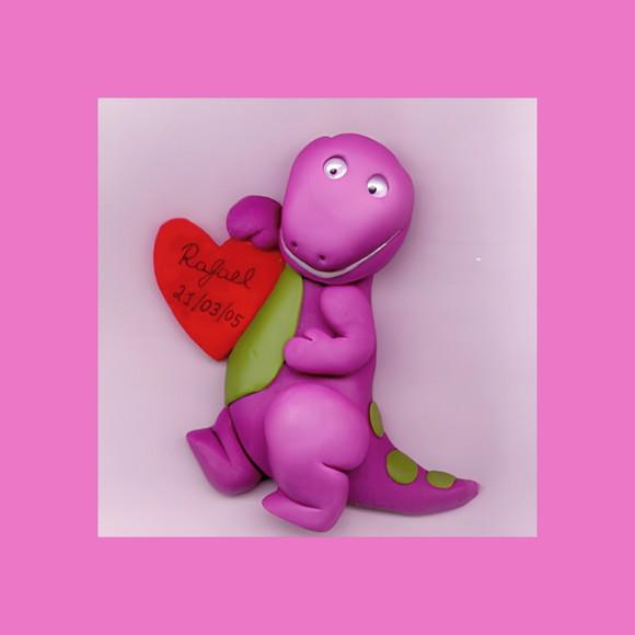 Barney Ímã Lembrancinha de Aniversário