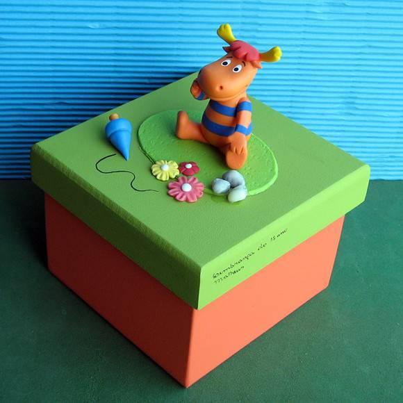 Caixa mdf  backyardigans CENTRO DE MESAS