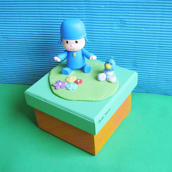 caixa mdf Pocoyo lembrancinha