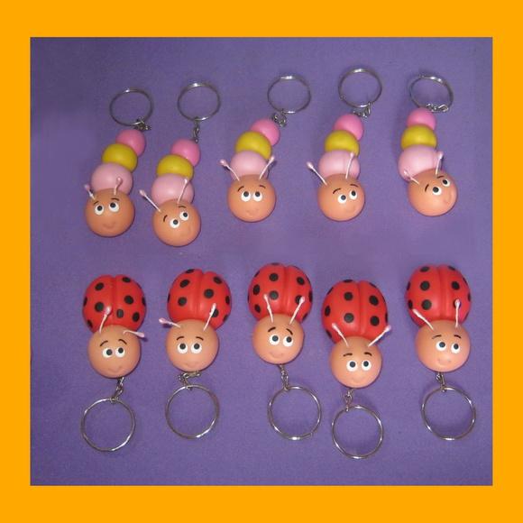 Chaveiro bichinhos de jardim