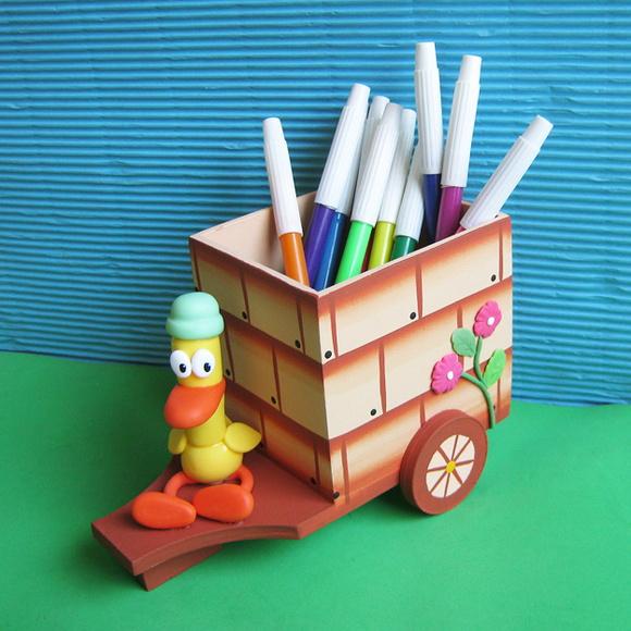 Discovery-duck-pocoyo- Porta Lápis