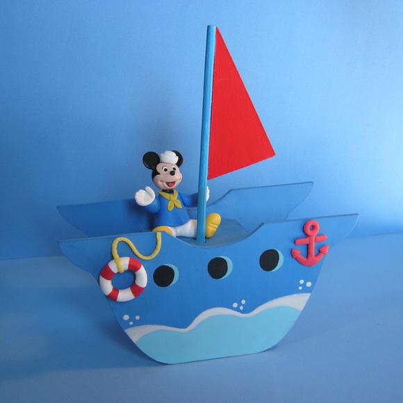 Festa Mickey Barco Centro de Mesas