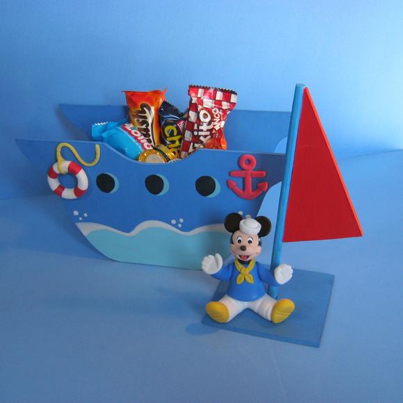 Festa Mickey Barco Centro de Mesas