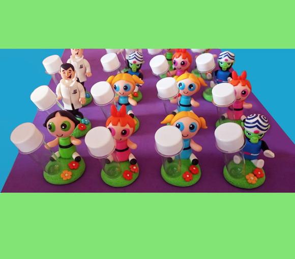 Meninas Super Poderosas Tubetes lembrancinha