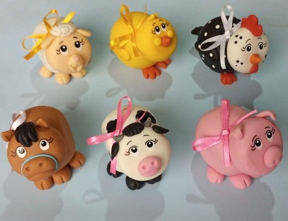 Mini Baleiro Fazendinha lembrancinha